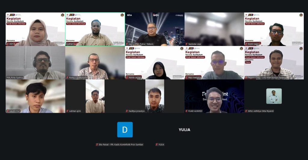 FST Gelar FGD Review Kurikulum Bersama Pakar dan Stakeholder untuk Perkuat Relevansi Lulusan
